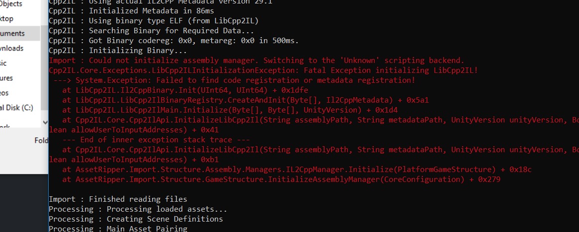 failure to add to unity
