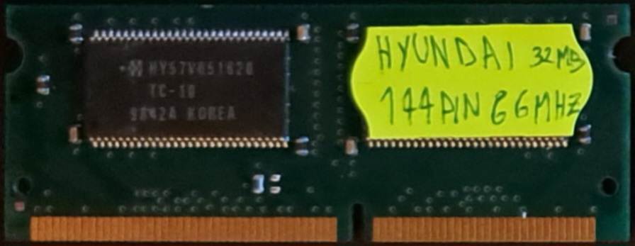 Hyundai (Hynix) 32mb back
