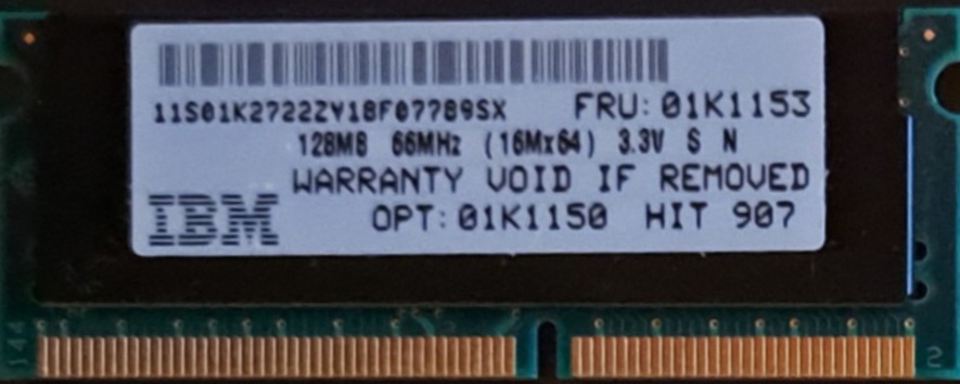 IBM 128mb
