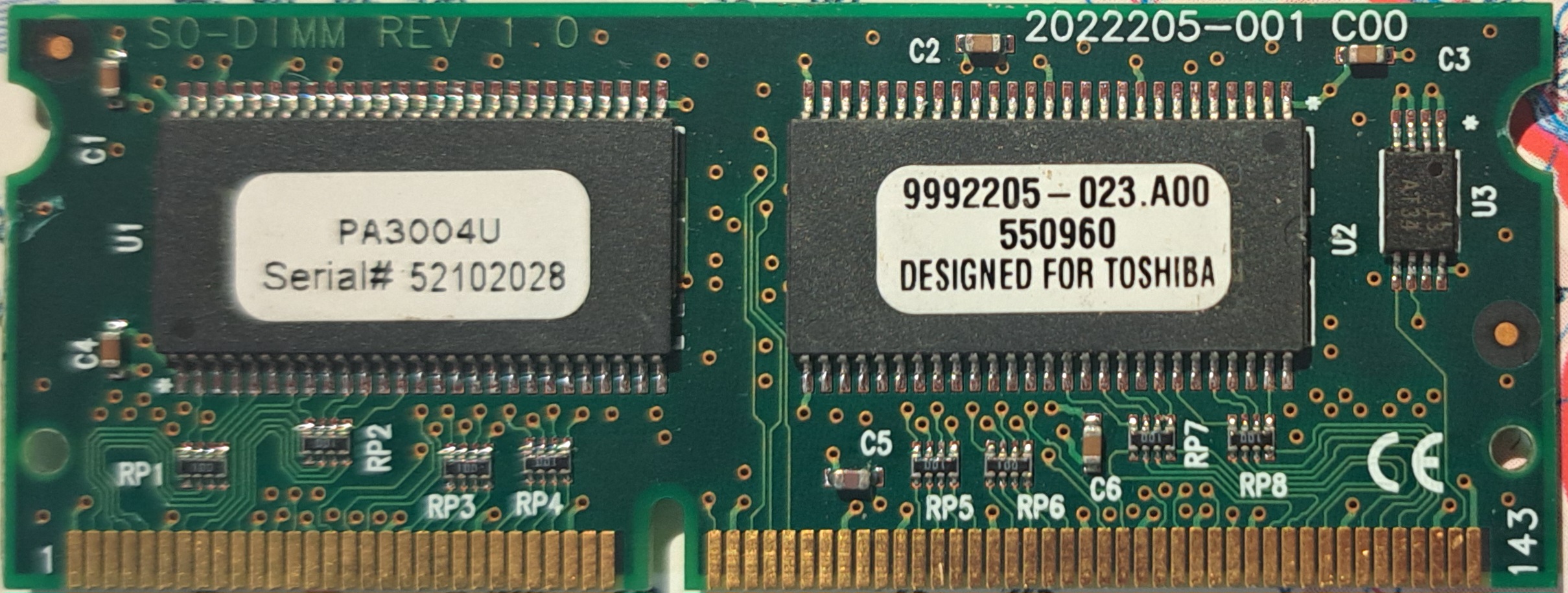 OEM for Toshiba 64mb