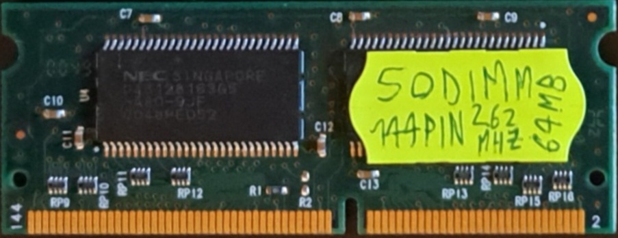 OEM for Toshiba 64mb back